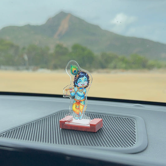 Bal Krishna playing his flute