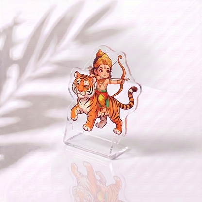 Lord Ayyappa Riding Tiger