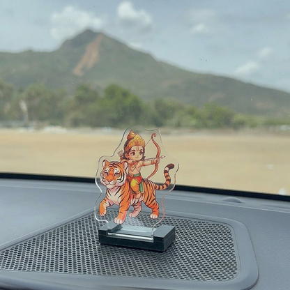 Lord Ayyappa Riding Tiger