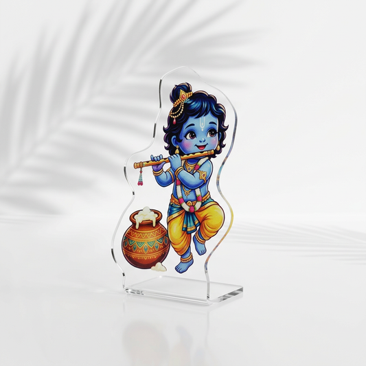 Bal Krishna playing his flute